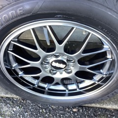 格安出品、BBS RG １８インチタイヤ付き、トヨタの画像