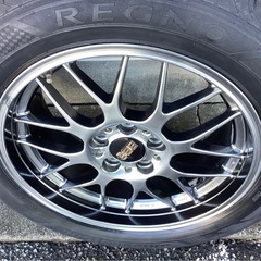 格安出品、BBS RG １８インチタイヤ付き、トヨタの画像