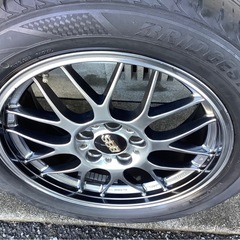 格安出品、BBS RG １８インチタイヤ付き、トヨタの画像