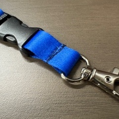 大量 ネックストラップ  ブルーの画像