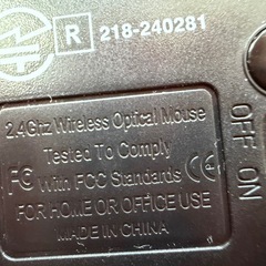 5ボタン ワイヤレスマウス の画像