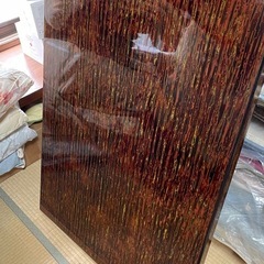 木製座卓　光沢があり美品の画像