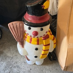 サンタクロース　野外用ライト　ニトリ製の画像