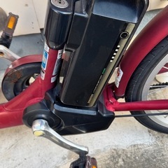 ブリジスト電動アシスト自転車20インチの画像