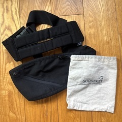 《美品》グスケット　抱っこひも　黒　の画像