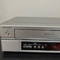 ★ジャンク品　シャープビデオデッキの画像