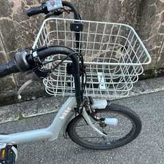 ビッケ 子乗せ電動自転車　神戸市北区鈴蘭台　受け渡しの画像
