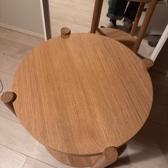 IKEA LISTERBY リステルビー サイドテーブル　オークの画像