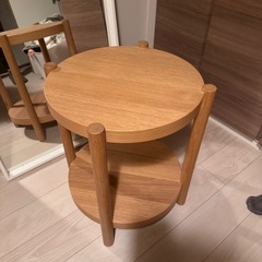 IKEA LISTERBY リステルビー サイドテーブル　オークの画像