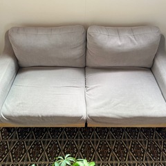 【RASIK】インテリアソファ 『SMUK スムク』 ソファ単品 2.5人掛け コーディロイ グレージュの画像