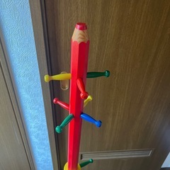 えんぴつ ハンガーラックの画像