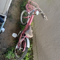 女の子自転車18インチの画像