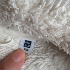 ユニクロ　フリース　110の画像