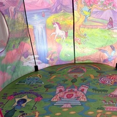 子供用ユニコーンテント　ゆめかわ　きっずてんとキッズテントの画像