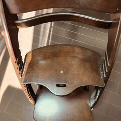 【大和屋 すくすくチェア】キッズチェアの画像