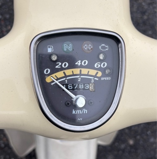 1160.ホンダ　リトルカブ　3速　FIモデル　原付　バイク　50cc 車体　埼玉