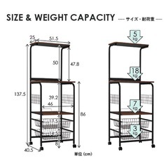 キッチンラックの画像