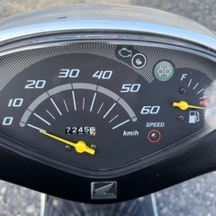 1161.ホンダ　AF68ディオ 原付　バイク　50cc 車体 埼玉の画像