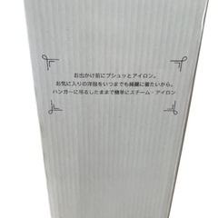 未使用 スチーマー  アイロンの画像