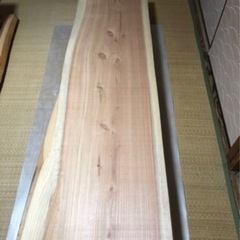 値下げ 激安 一枚板 無垢  近場配送無料☆ ダイニングテーブル等にの画像