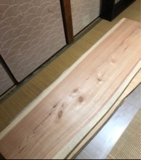 値下げ 激安 一枚板 無垢  近場配送無料☆ ダイニングテーブル等に