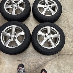 スタッドレスアルミ165／70r14の画像
