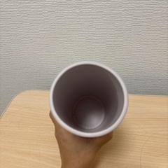 花瓶/陶器/薄ピンク(高さ24cm_直径9cm)の画像