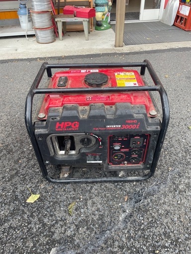 【動作確認済】ワキタ　WAKITA INVERTER High Power GENERATOR 3000i