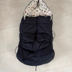 エアバギー AirBuggy ダウンフットマフ インディゴブルーの画像