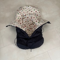 エアバギー AirBuggy ダウンフットマフ インディゴブルーの画像