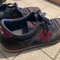 ニューバランス26.5cmネイビーの画像