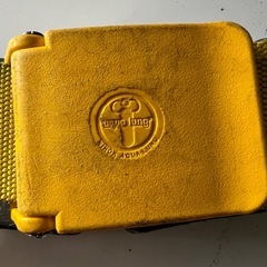 ダイビング　イエロー ナイロン 
ウエイトベルト5kgの画像