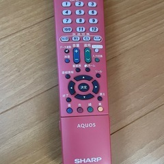 シャープアクオス19インチピンクテレビ
の画像