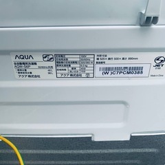 ②✅AQUA 電気洗濯機✅ ✅AQW-S6P✅の画像