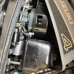 スズキ　4馬力　船外機の画像