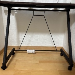 パソコンデスク/ブラウン/キャスター付/美品の画像