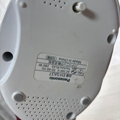 Panasonic スチームナノケア　EH-SA37の画像