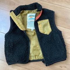■キッズユニクロダウン■ベスト■サイズ80■子供用アウター■の画像