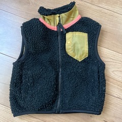 ■キッズユニクロダウン■ベスト■サイズ80■子供用アウター■の画像