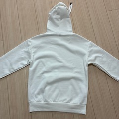 MONKLERロゴ パーカー ホワイトの画像