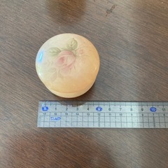 GENUINE ALABASTER 天然石　小物入れ　イタリア製の画像