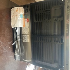 未使用　リンナイ　ガスファンヒーターグレー の画像