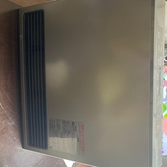未使用　リンナイ　ガスファンヒーターグレー の画像