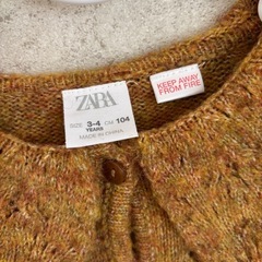 ZARAkids baby カーディガン　サイズ104cm マスタード色の画像