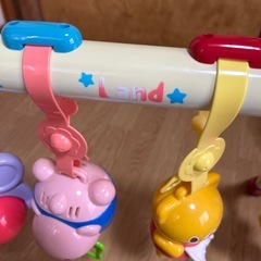 西松屋　ベビージム カラフル　Petit Land ベビー　おもちゃ の画像