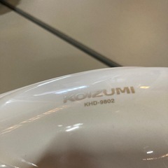 M189 
KOIZUMI マイナスイオンヘアドライヤー KHD-9802/Wの画像