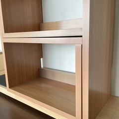 美品 オープンシェルフ 70 x 80 x 22cm 　の画像
