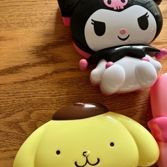 サンリオ　クロミ、マイメロ、ポムポムプリンランチボックス　お弁当箱セットの画像