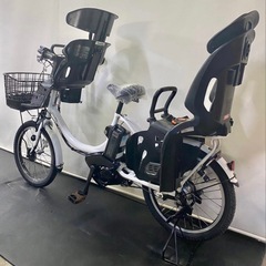 1年保証　送料無料　ヤマハ　パスバビー　20インチ　白色　電動アシスト自転車 g1115の画像