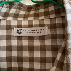 アフタヌーンティー　半袖ブラウスの画像